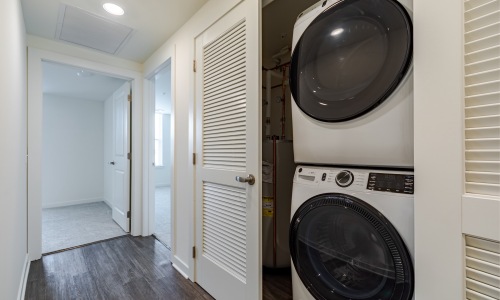 front loading washer dryer - Rivermark Northern Liberties townhomes for rent in Philadelphia 