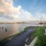 delaware river alongside walking path Rivermark Northern Liberties Philadelphia PA luxury apartments 