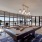Resident clubroom with TV, billiards and water views Rivermark Northern Liberties Philadelphia PA luxury apartments for rent 