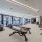 Resident gym with treadmills and machines Rivermark Northern Liberties Philadelphia PA luxury apartments for rent