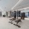 Resident gym  equipment and weights  Rivermark Northern Liberties Philadelphia PA luxury apartments for rent